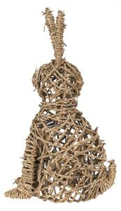Dekorace Socha Králík Hnědý 25*42 cm – 25x25x42 cm