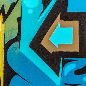Malvis ® Tapeta Graffiti barevné Vel. (šířka x výška): 144 x 105 cm