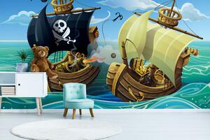 Malvis ® Dětská tapeta Piráti útočí Vel. (šířka x výška): 144 x 105 cm