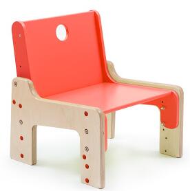 Mimimo Dětská dřevěná rostoucí židle Barevné provedení: Amore - červená