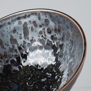 Made in Japan (MIJ) Black Pearl Udon Miska 19,5 cm, 800 ml