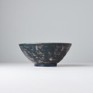 Made in Japan (MIJ) Copper Swirl Udon Miska 19,5 cm, 800 ml