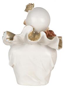 Vánoční dekorativní soška klauna – 11x11x15 cm