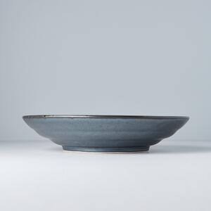 Made in Japan (MIJ) Black Pearl Serírovací Mísa s vnitřním vzorem 28,5 cm, 1200 ml
