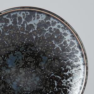 Made in Japan (MIJ) Black Pearl Tapas Talíř 17 cm