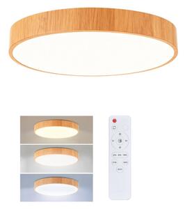 Brilagi - LED Stmív. stropní svítidlo POOL LED/36W/230V pr. 30 cm dek. dřeva +DO