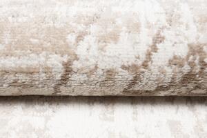 Makro Abra Moderní kusový koberec PORTLAND D002E Abstraktní bílý hnědý Rozměr: 200x300 cm