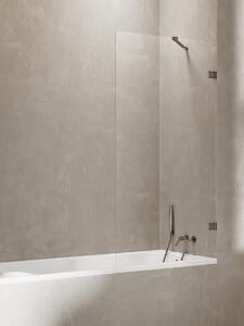 New Trendy Avexa Gunmetal Brushed vanová zástěna jednodílný EXK-3515
