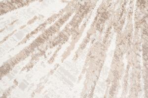 Makro Abra Moderní kusový koberec PORTLAND D149E hnědý bílý Rozměr: 120x170 cm