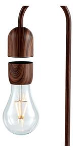 Tmavě hnědá stolní lampa (výška 36,5 cm) Evaro – Gingko