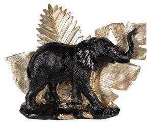 Dekorace Socha Elephant Black 25x10x18 cm – 25x10x18 cm