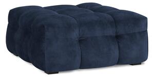 Modrý sametový puf Windsor & Co Sofas Vesta