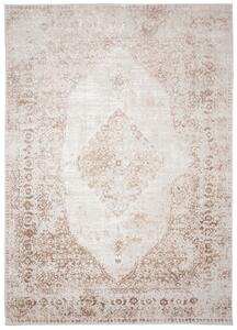 Makro Abra Moderní kusový koberec PORTLAND D173E Klasický hnědý bílý Rozměr: 120x170 cm
