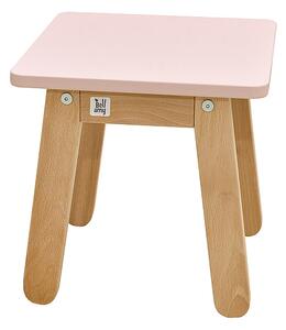Drevko Dřevěná židle pro děti Woody (3 barvy) Barva: Růžová