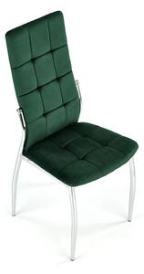 Židle Melani zelený samet