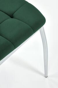 Židle Melani zelený samet