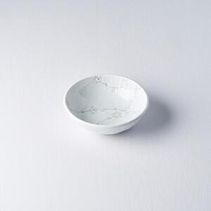 Made in Japan (MIJ) Mělká miska White Blossom 13 cm 200 ml