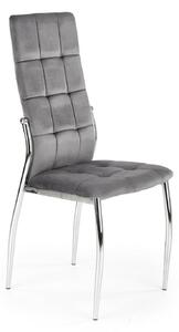 Židle Melani šedý samet