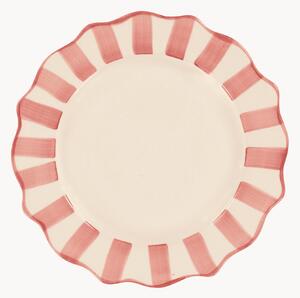 Ručně malovaný snídaňový talíř Scalloped