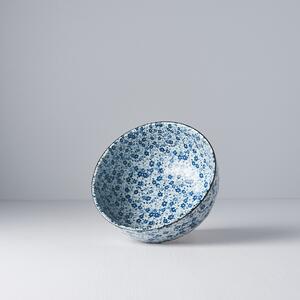 Made in Japan (MIJ) Blue Daisy Miska 16 cm, 400 ml