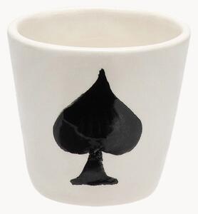 Ručně malovaný hrnek na espresso Ace of Spades