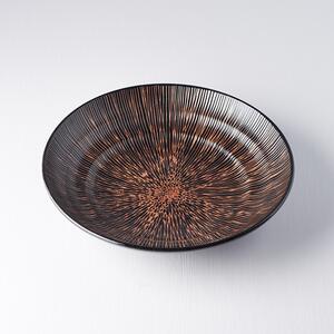 Made in Japan (MIJ) Bronze COnverging Servírovací Mísa 28,5 cm, 1200 ml