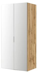 Skříň 2D 100 Zrcadlo, korpus dub appalache AL Módulní skříň Modus