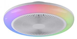 PAUL NEUHAUS JUST LIGHT LED stropní svítidlo s ventilátorem BRANDA bílé RGB CCT RGB/3000-6500K