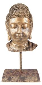 Dekorace Socha Buddhy Zlatá 13x9x25 cm – 13x9x25 cm