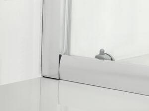 Hagser Andrea sprchový kout 80x80 cm půlkulatá chrom lesk/průhledné sklo HGR90000020