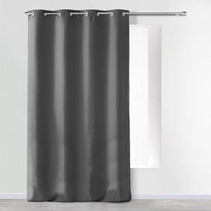 Douceur d’Interior Okenní závěs 140x260 cm - poloprůhledný, 100% polyester, tmavě šedý