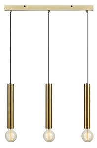 Závěsné stropní svítidlo ve zlaté barvě Markslöjd Sencillo, délka 75 cm