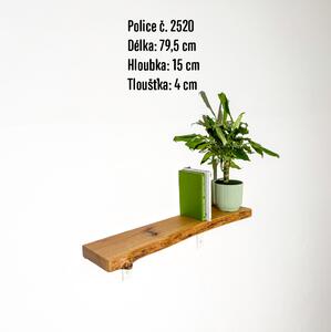 Police s přírodní hranou "extra" Výběr police: č. 2520