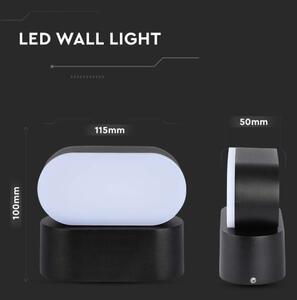 LED Venkovní flexibilní nástěnné svítidlo LED/5W/230V 4000K IP65 černá