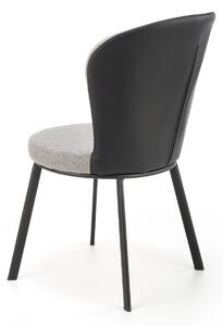 Židle Conica šedá/černá