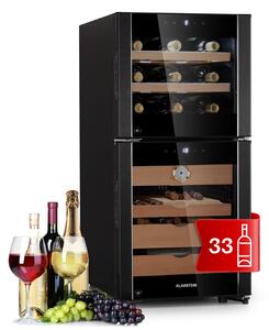 Klarstein El Dorado 89, humidor a vinotéka, 89 l, LED, dotykový displej