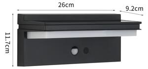 Brilagi -LED Solární nás. svítidlo se senz. SUN SENSE LED/10W/3,7V 4000 mAh IP44