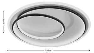 Brilagi - LED Stmívatelné stropní svítidlo FLARE LED/38W/230V 3000-6000K + DO