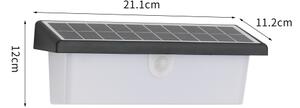 Brilagi - LED Solární nást. svítidlo se senz. SUN RAY LED/6W/3,7V 2200 mAh IP44