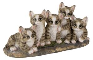 Dekorativní soška malých koťátek – 32x13x16 cm