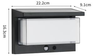 Brilagi - LED Solární nás. svítidlo se senz. SUN LUME LED/10W/3,7V 4000 mAh IP44