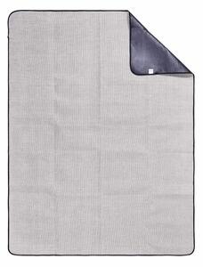 WANDERLUST Pikniková deka 150 x 200 cm - šedohnědá/bílá