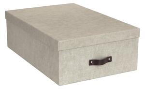 Sada 3 béžových úložných krabic Bigso Box of Sweden Inge