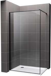 Hagser Hawisa sprchová zástěna walk-in 80 cm černá matný/průhledné sklo HGR40000022
