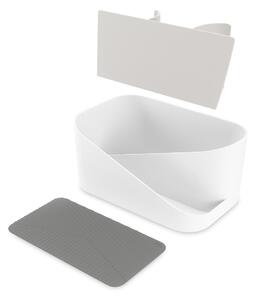 Bílý plastový koupelnový organizér Glam – Umbra