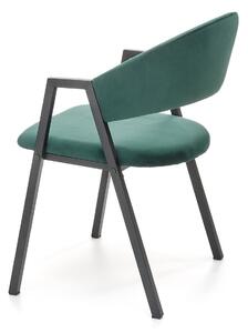 Židle Lucette zelená