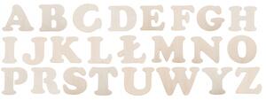 FK Dřevěná ozdoba (abeceda 1ks) - 2x2 cm