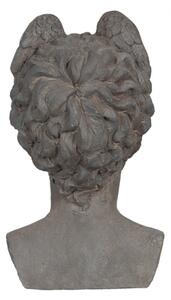 Kameninová busta v antickém stylu Koen – 25x28x48 cm