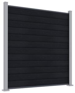 ROJA ELEMENT plotový panel WPC 180x180 cm a koncovky - antracit