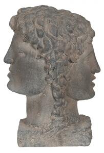 Kameninová busta muže v antickém stylu Koen – 29x24x42 cm